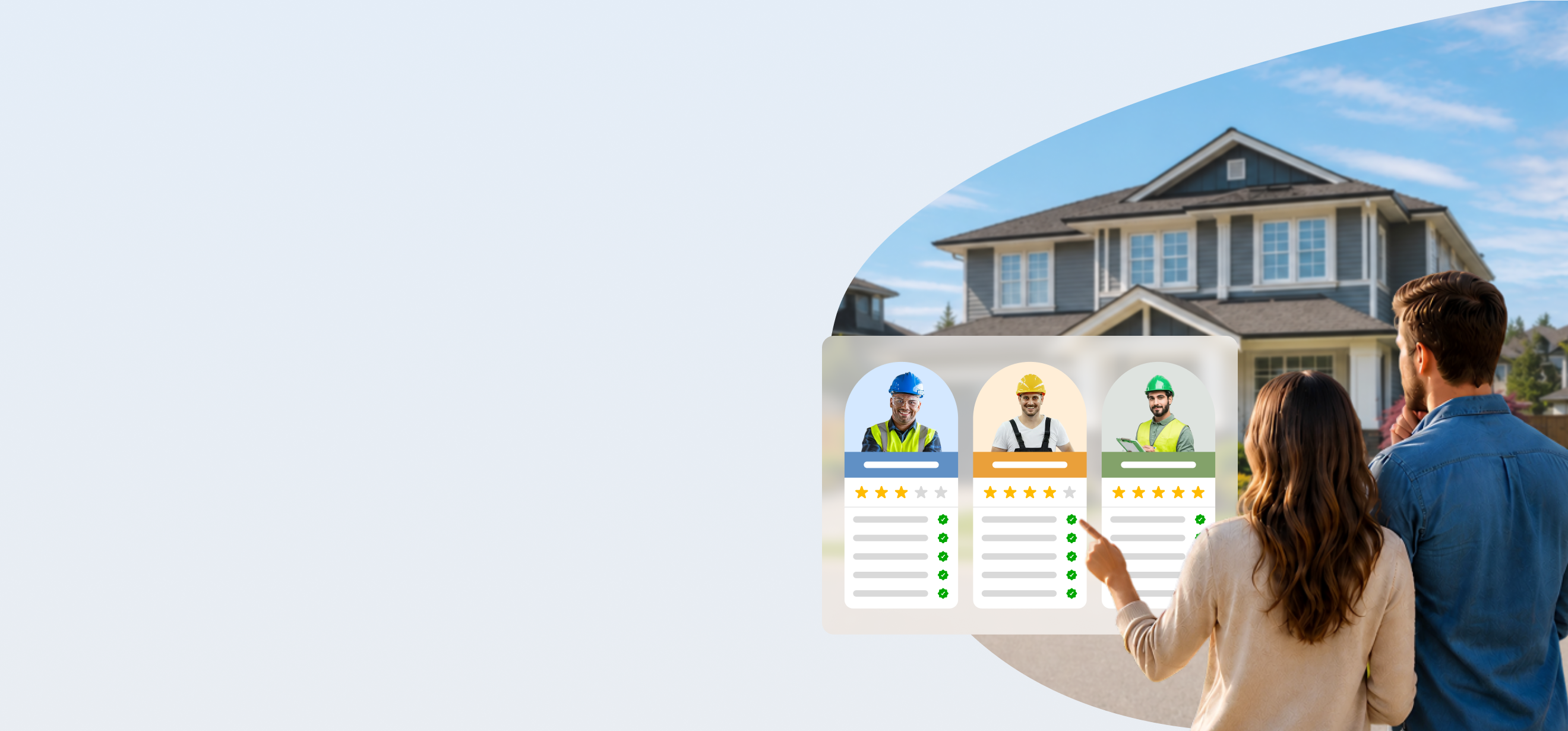 Contractor comparison preview